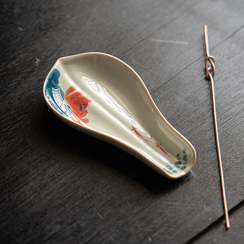 Flower Tea Leaf Scoop, 8 Styles Optional