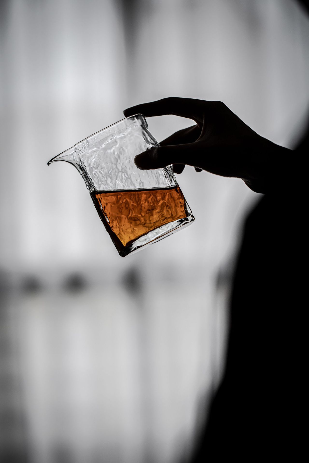 Japanese Style Glass Tea Pitcher, Kungfu Tea Fair Cup 180ml