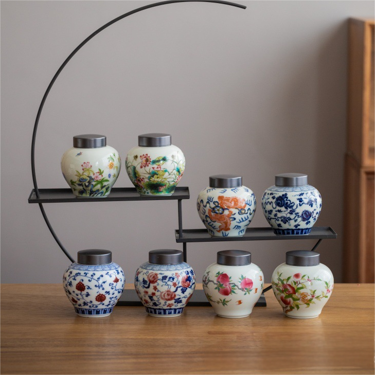 Collection of Petty Tea Canisters