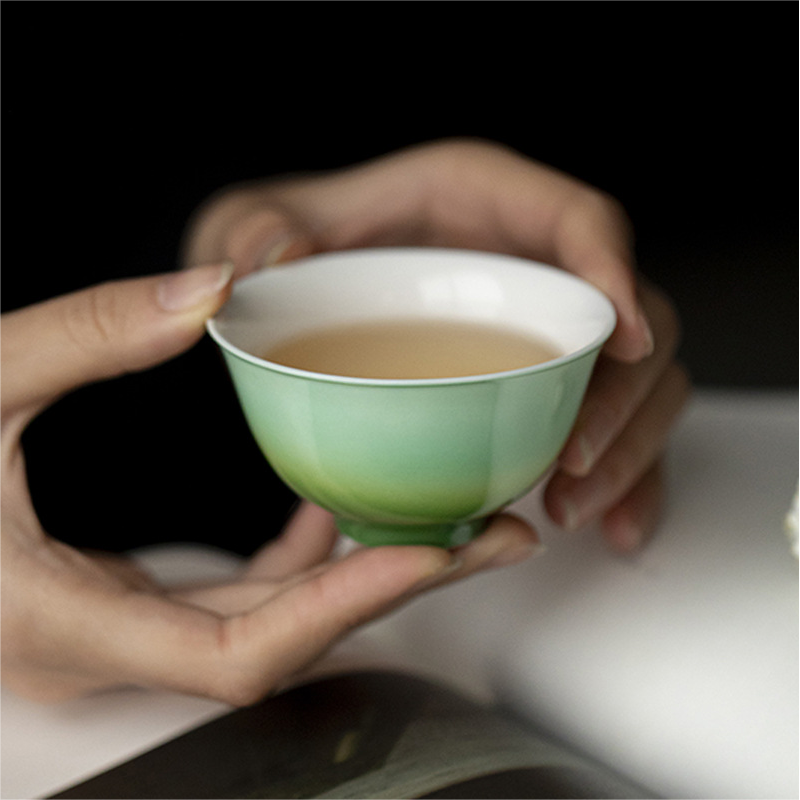 Gradient Green Tea Cup 100ml