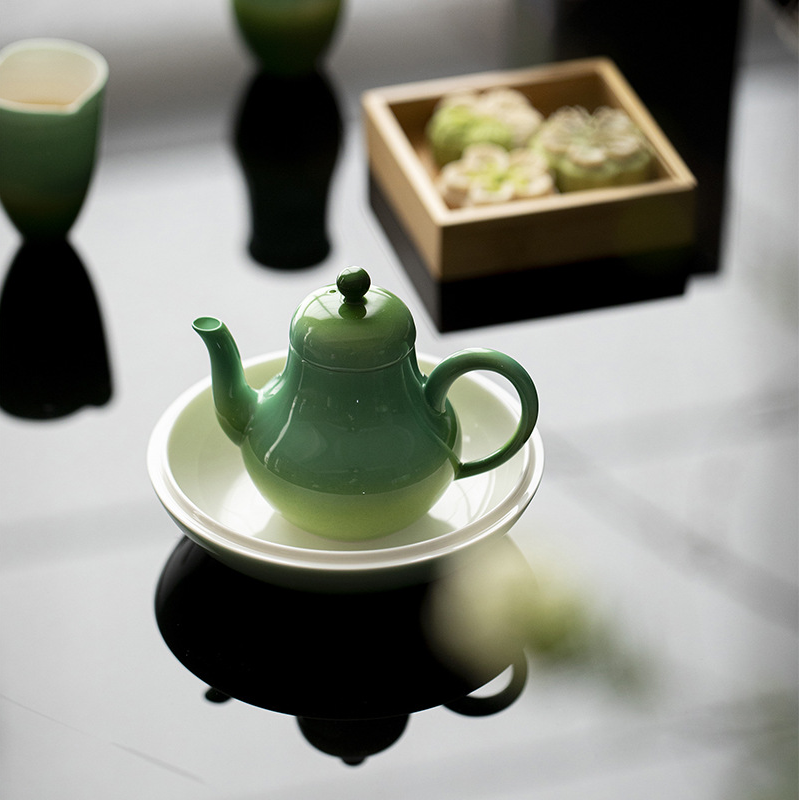 Gradient Green Teapot 130ml