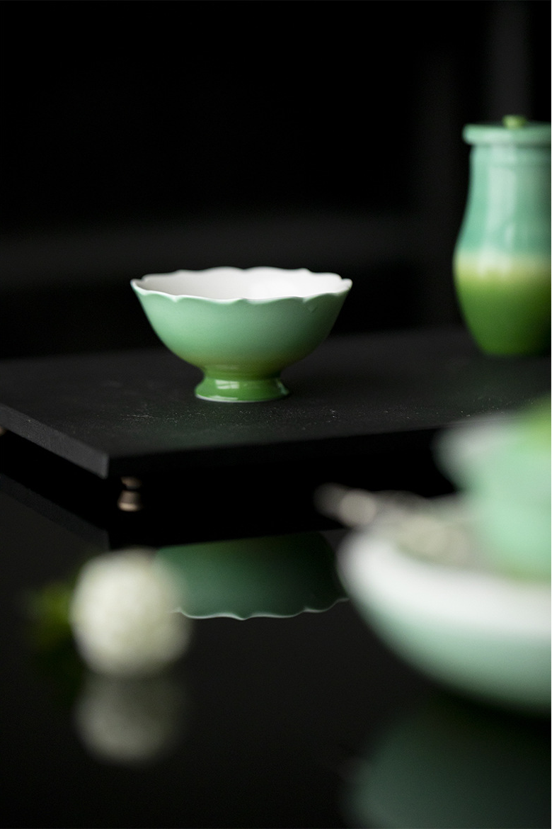 Gradient Green Tea Cup 70ml