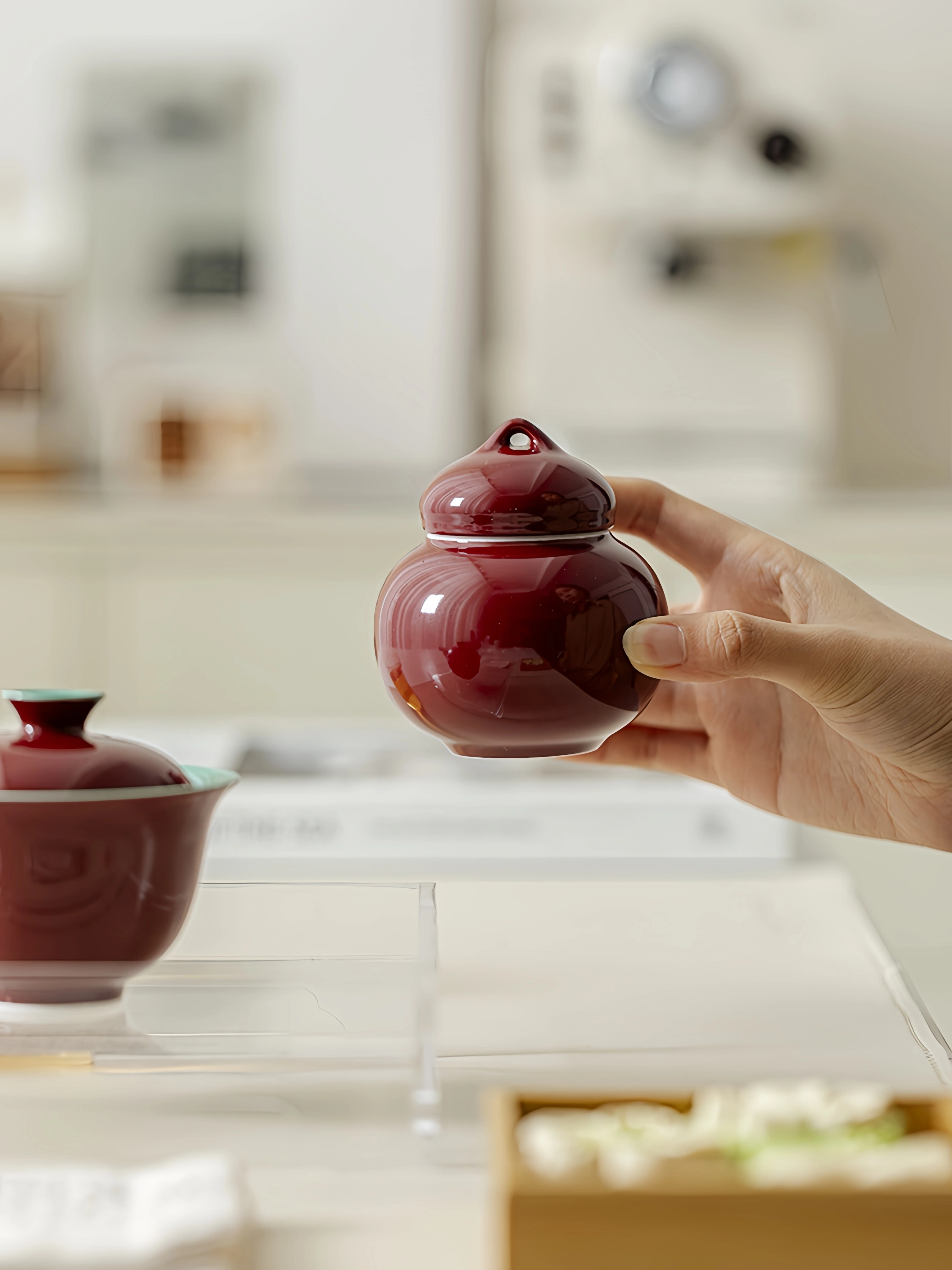 [Copy]Monochrome Porcelain Teapot 160ml