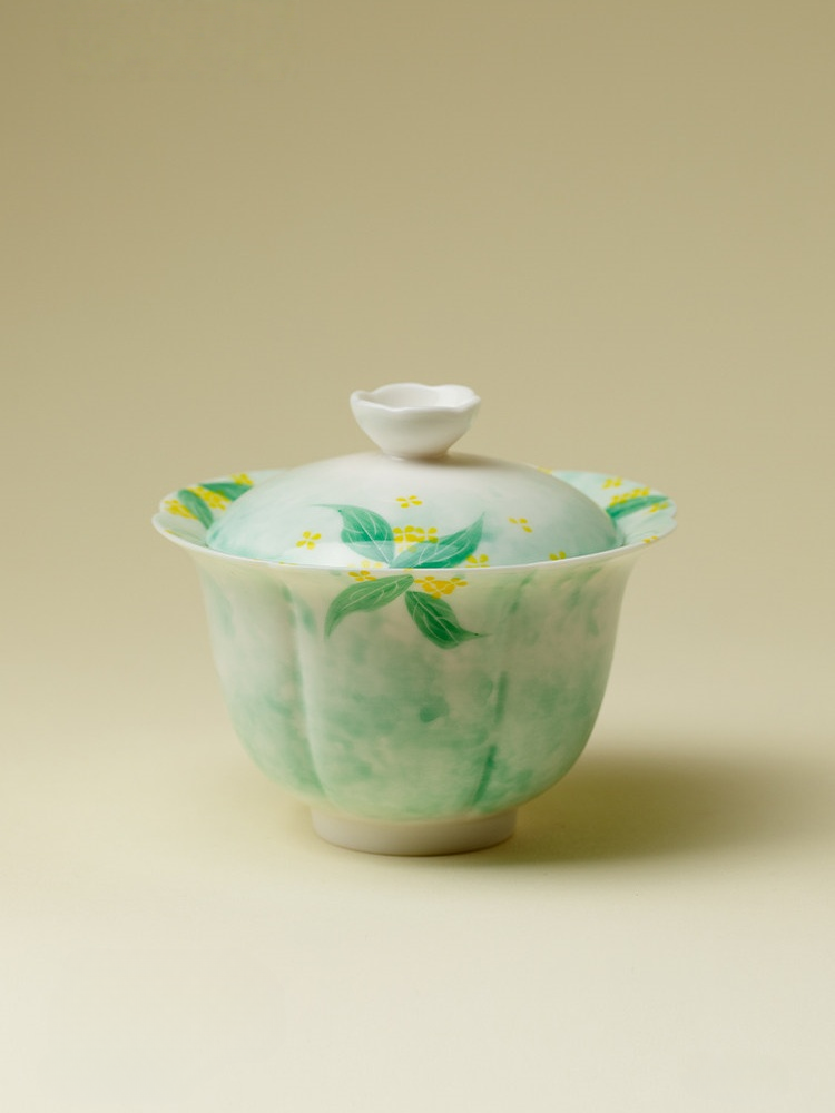 Osmanthus Porcelain Gaiwan 100ml