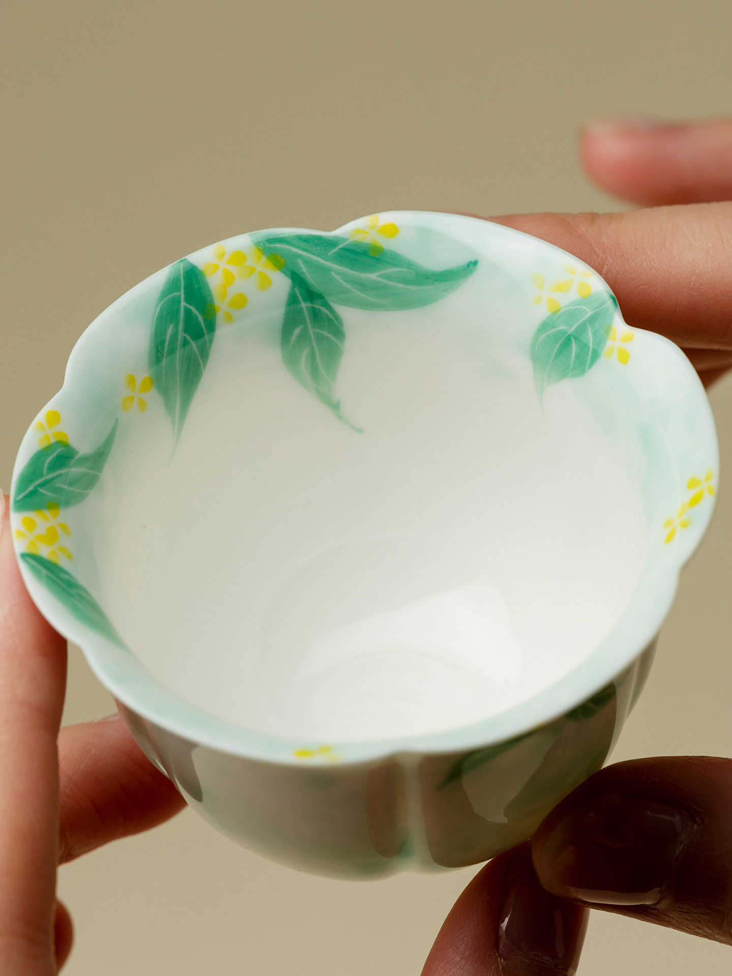 Osmanthus Porcelain Tea Cup 60ml