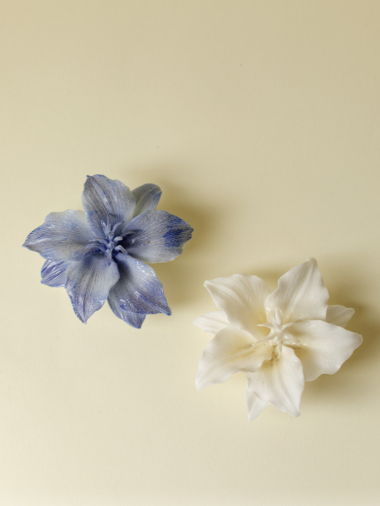 Ceramic Lily Incense Holder