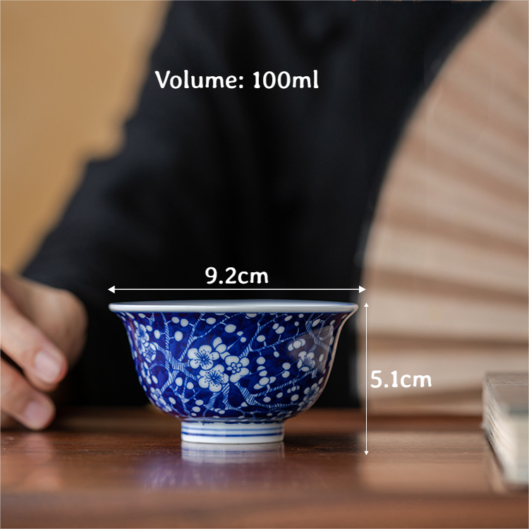 Collection of Classic Pattern Tea Cups