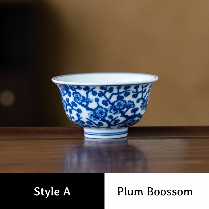 Collection of Classic Pattern Tea Cups