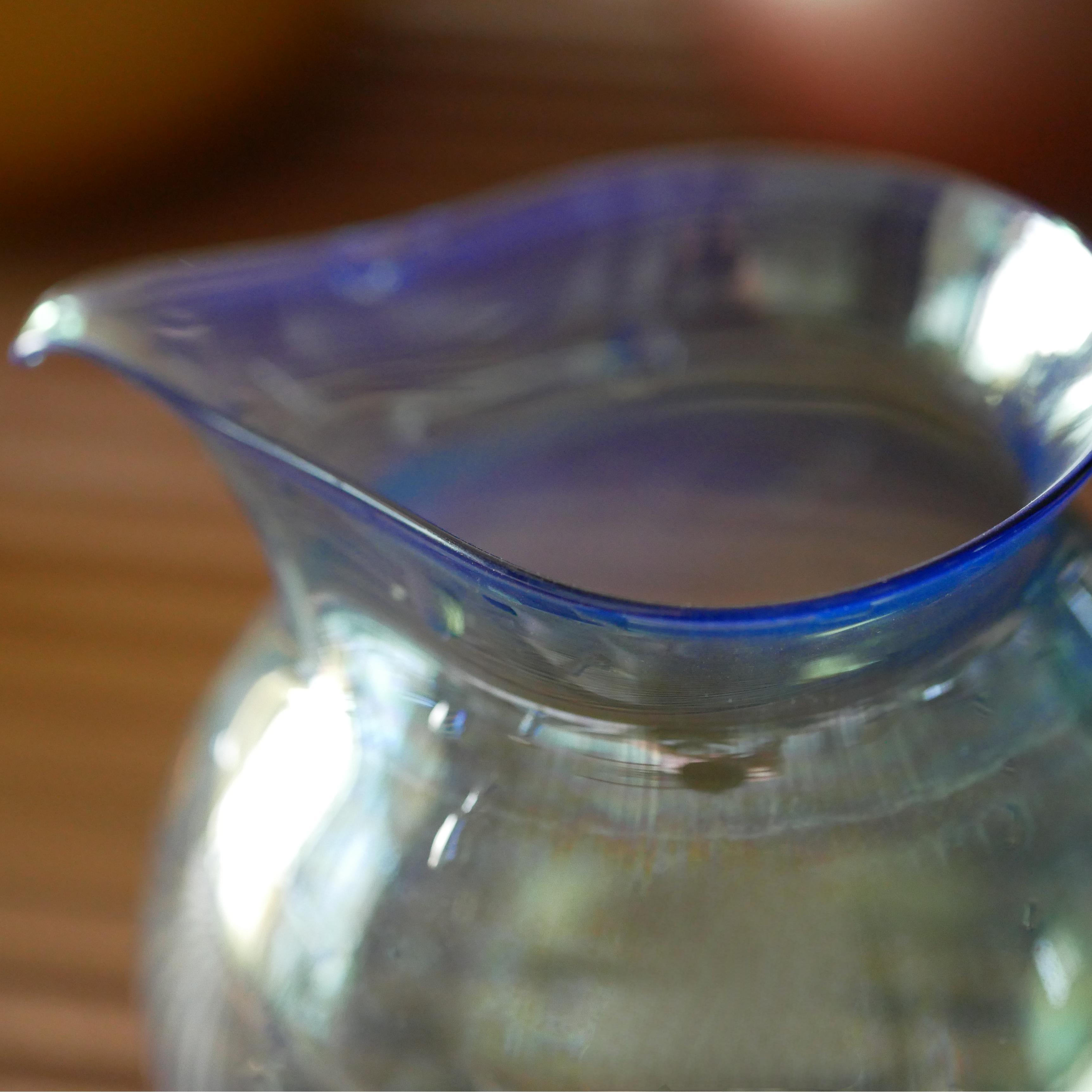 Blue Glass Pitcher 200ml