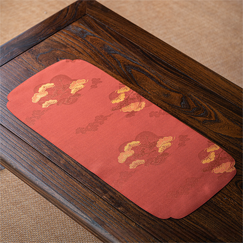 Pine and Cloud Tea Mat, 6 Colors Optional