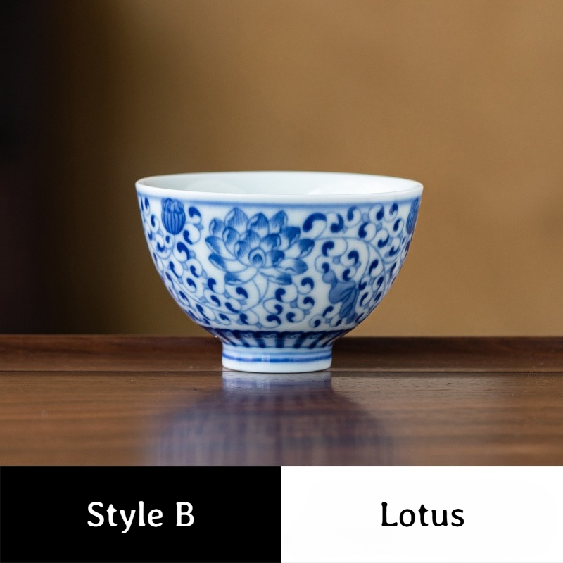 Collection of Classic Pattern Tea Cups 100ml