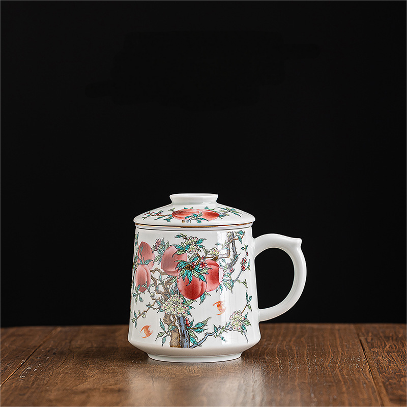 Collection of Tea Mugs with Infuser 450ml