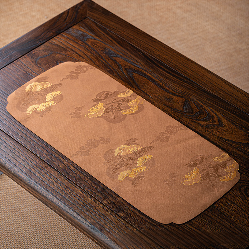 Pine and Cloud Tea Mat, 6 Colors Optional