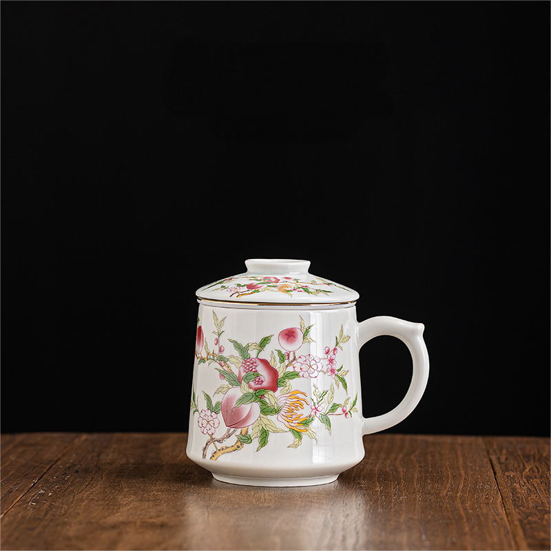 Collection of Tea Mugs with Infuser 450ml