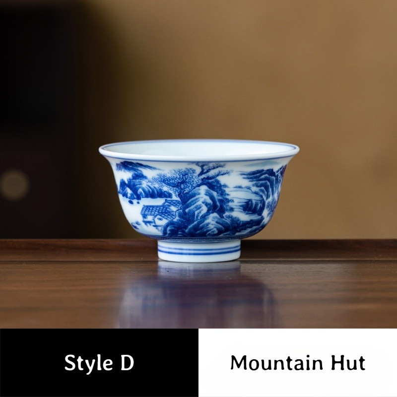 Collection of Classic Pattern Tea Cups