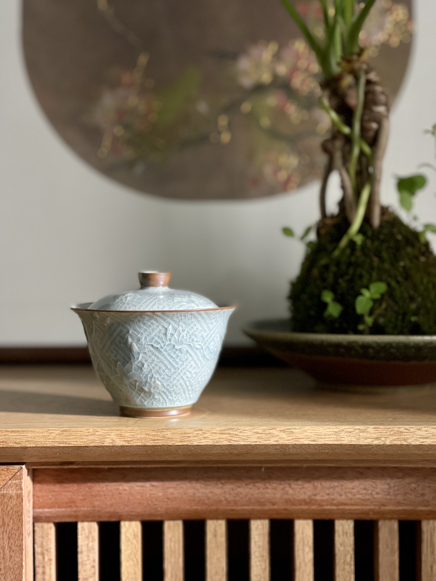 Sculpted Ice Mangnolia Tea Cup 60ml