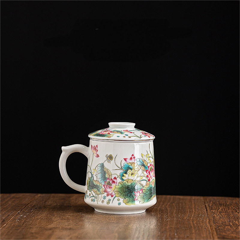 Collection of Tea Mugs with Infuser 450ml