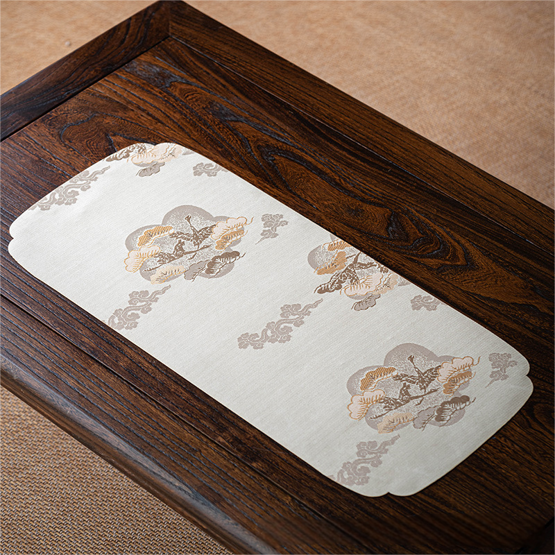 Pine and Cloud Tea Mat, 6 Colors Optional