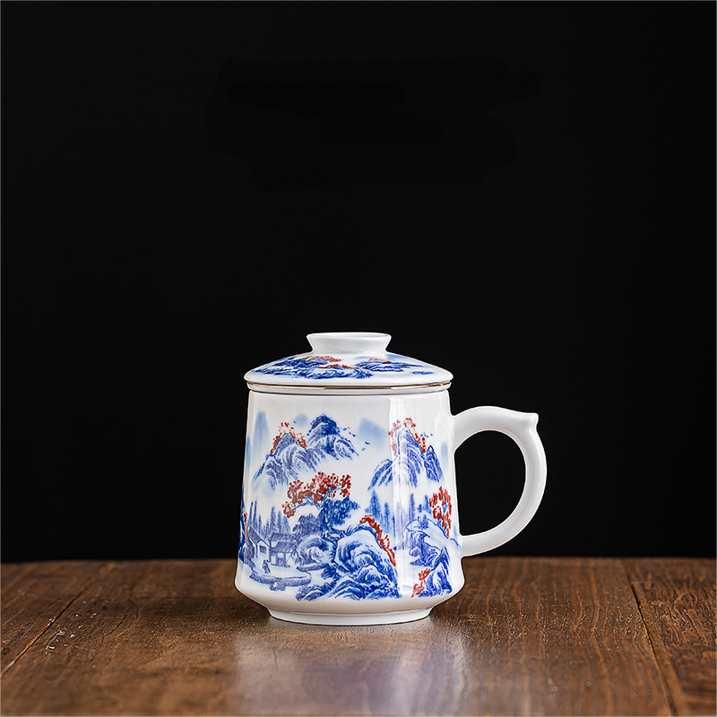 Collection of Tea Mugs with Infuser 450ml