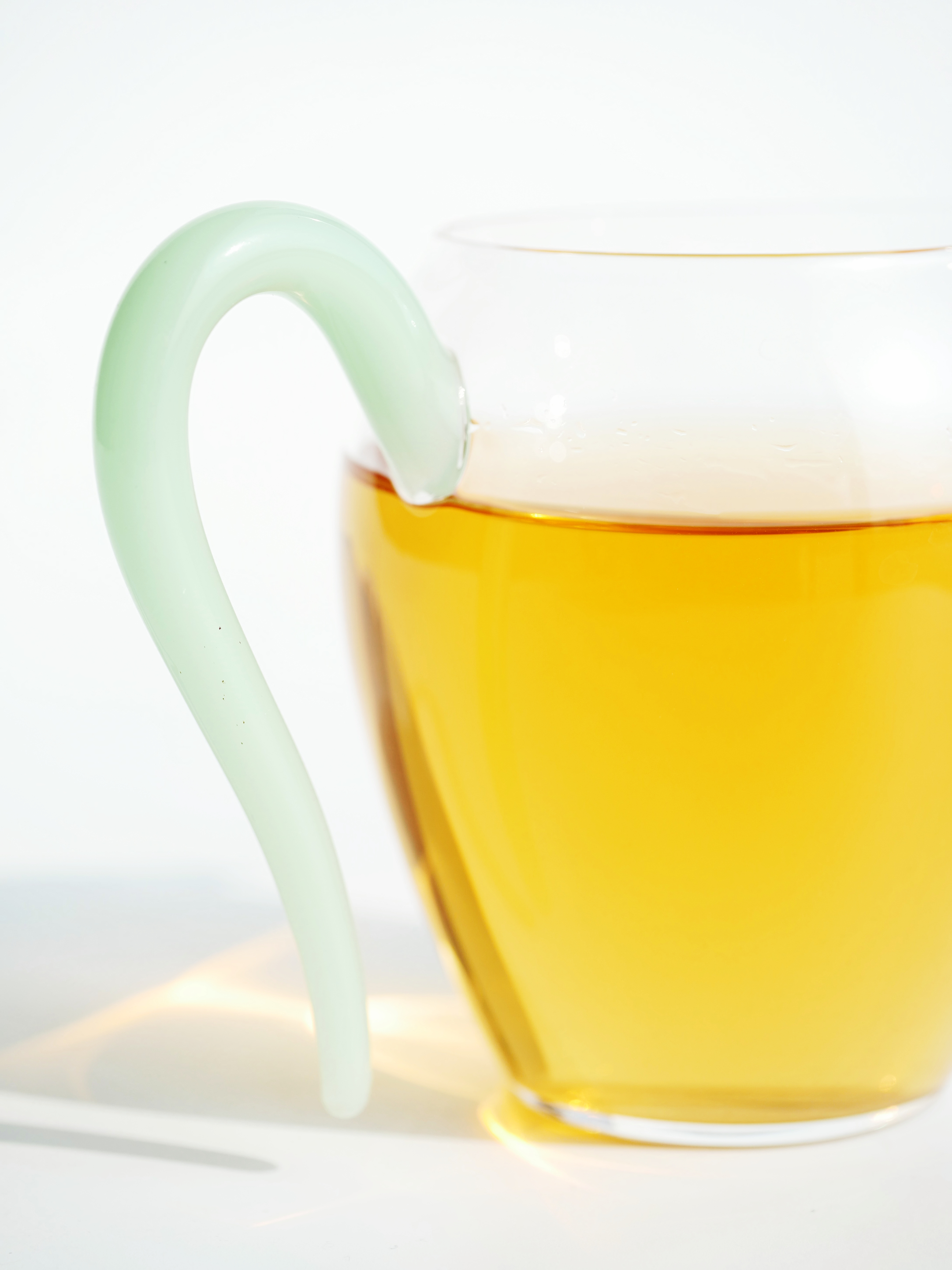 Glass Pitcher with Colored Handle 280ml