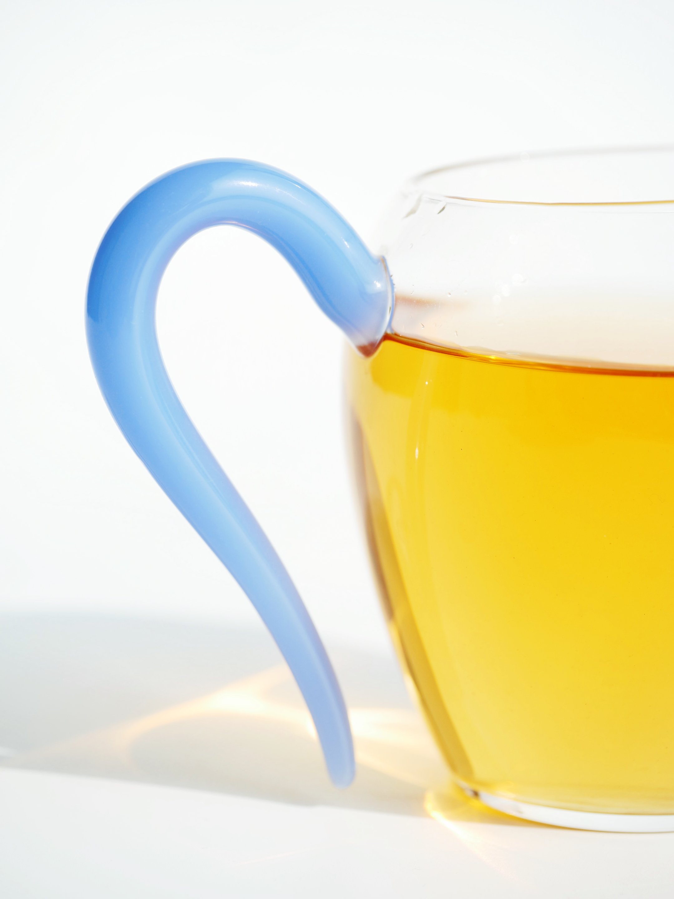Glass Pitcher with Colored Handle 280ml