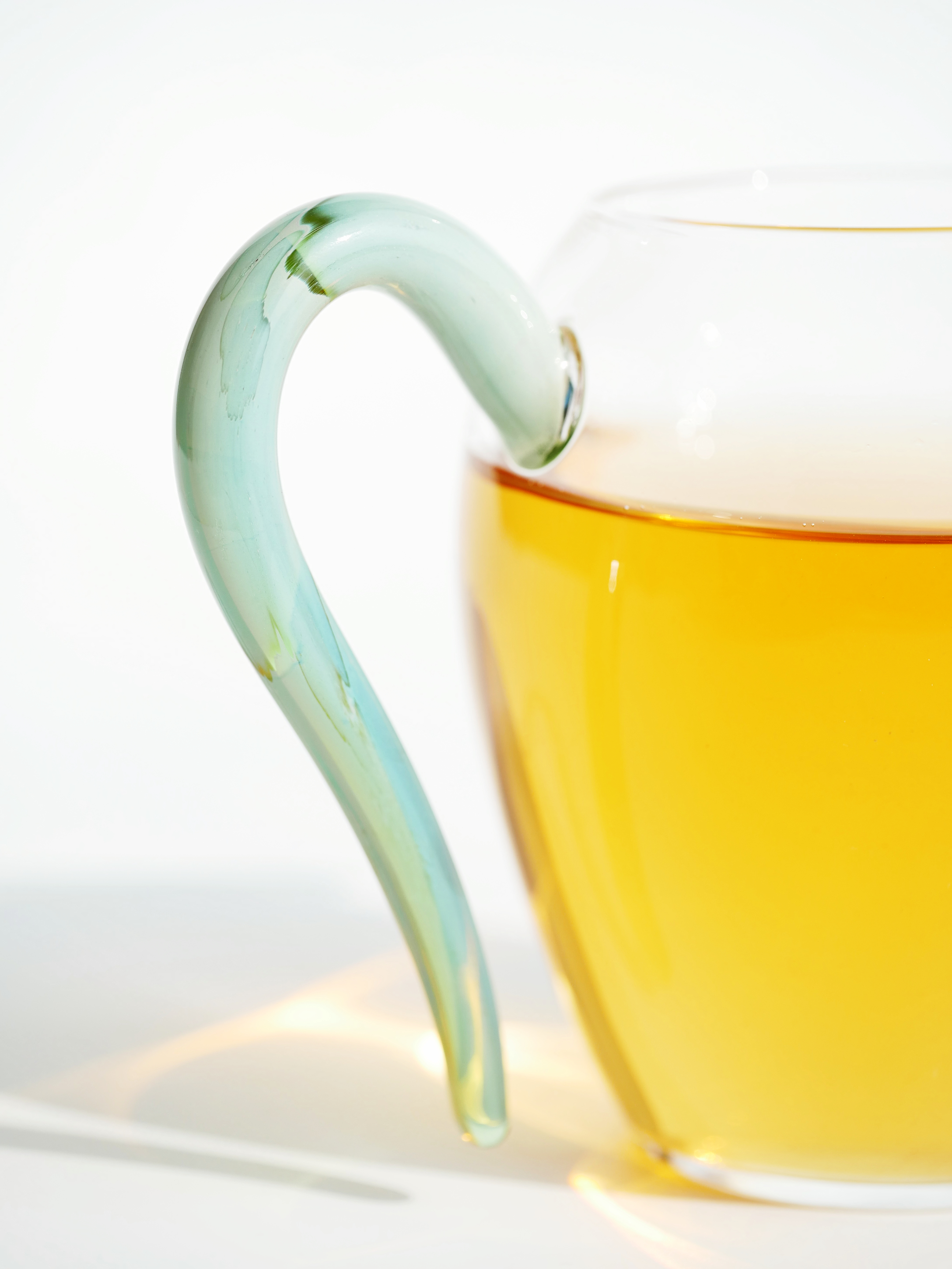 Glass Pitcher with Colored Handle 280ml