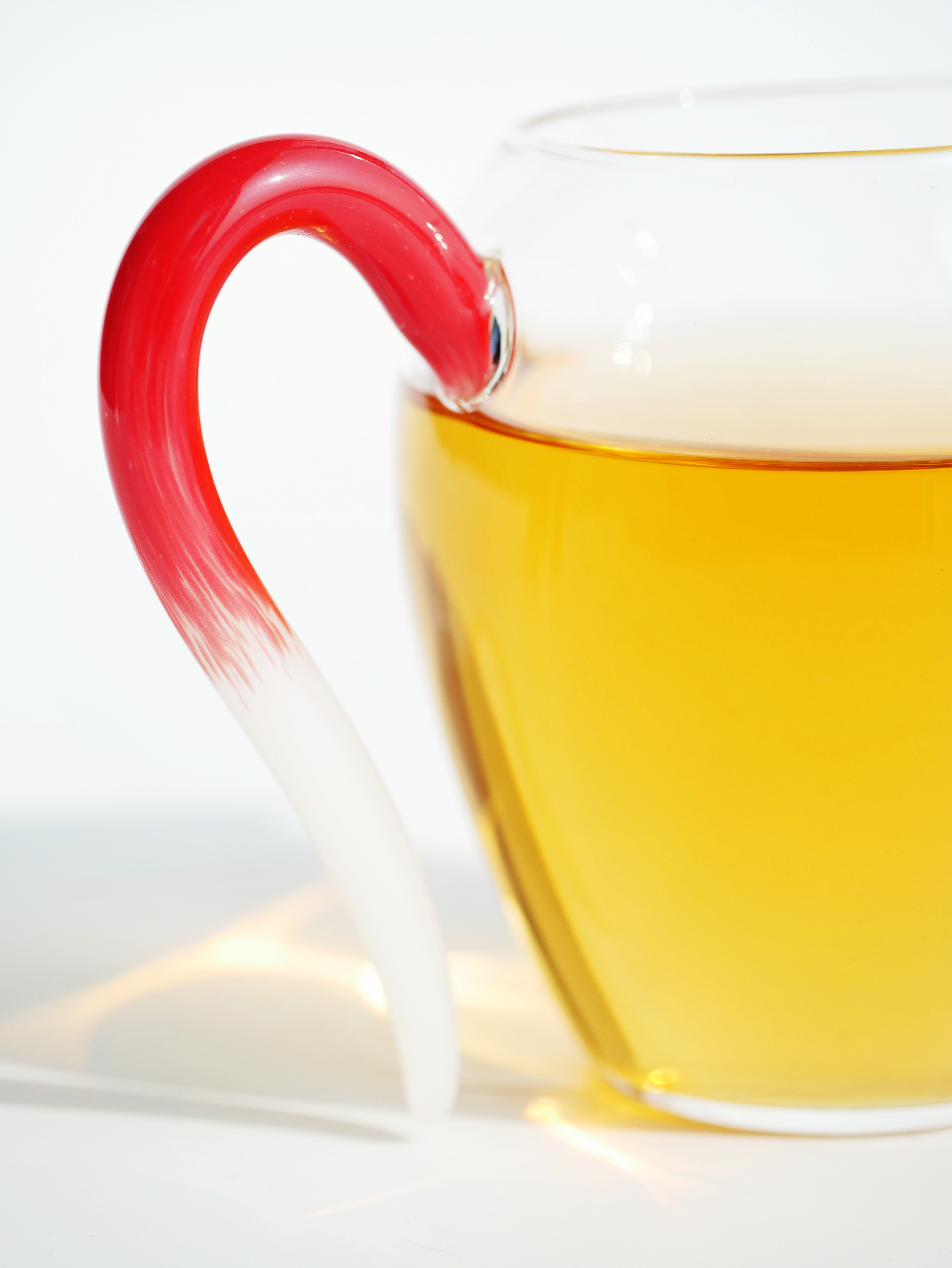 Glass Pitcher with Colored Handle 280ml