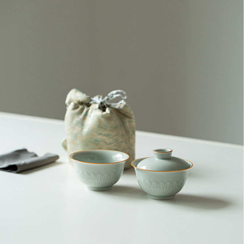 Celadon Travel Tea Set
