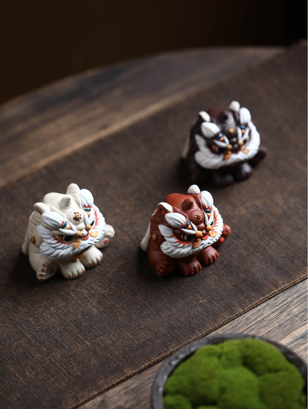 Lion Dance Tea Pet