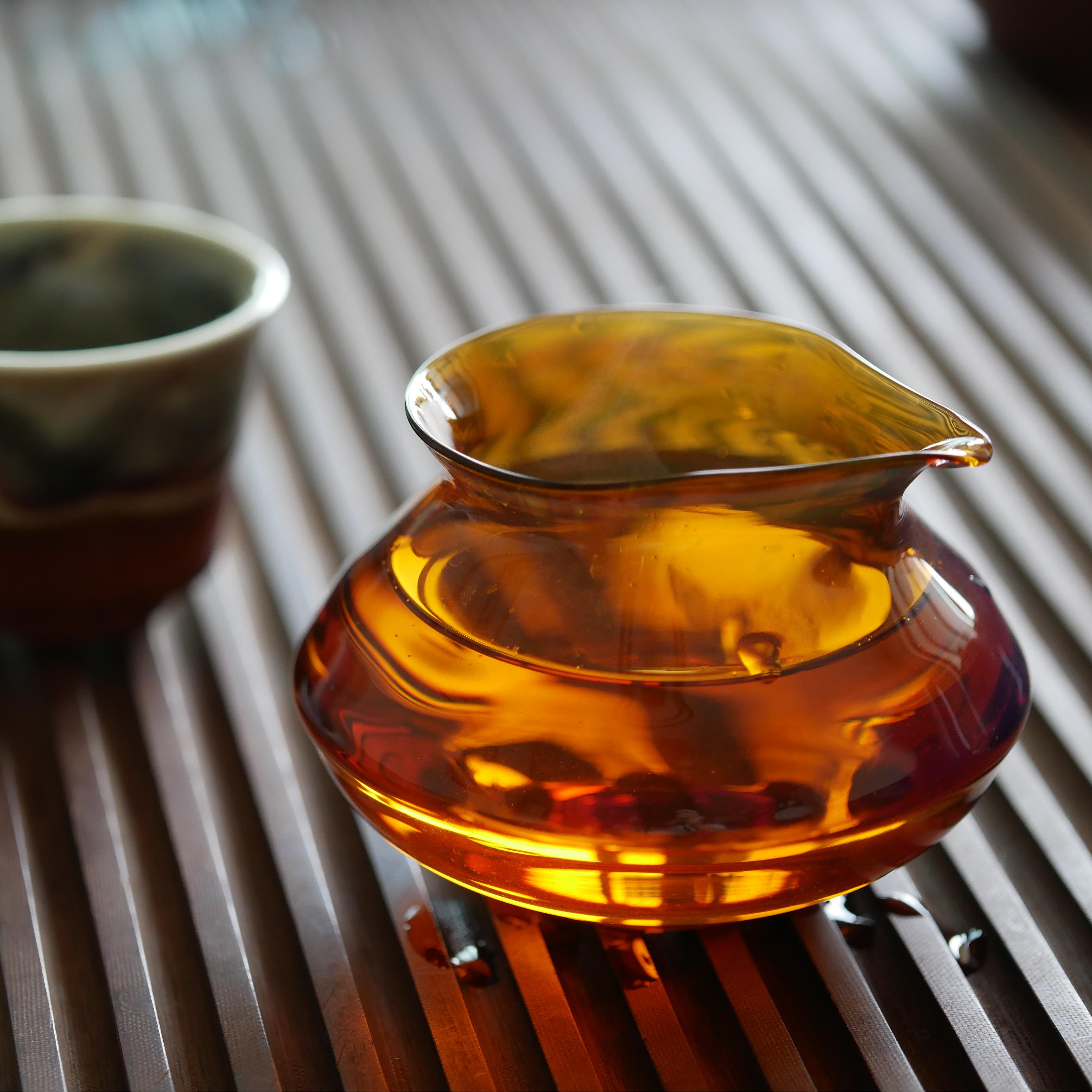 Amber Glass Pitcher 150ml