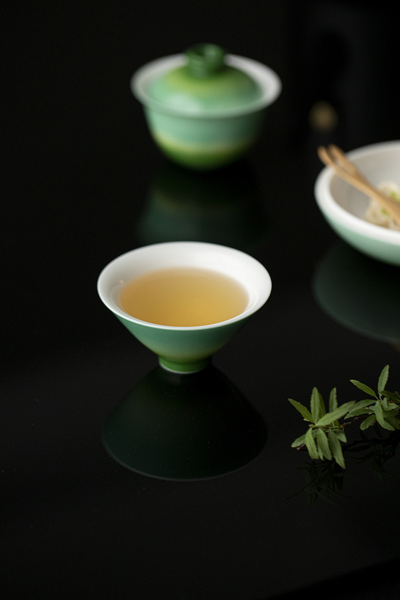 Gradient Green Tea Cup 90ml