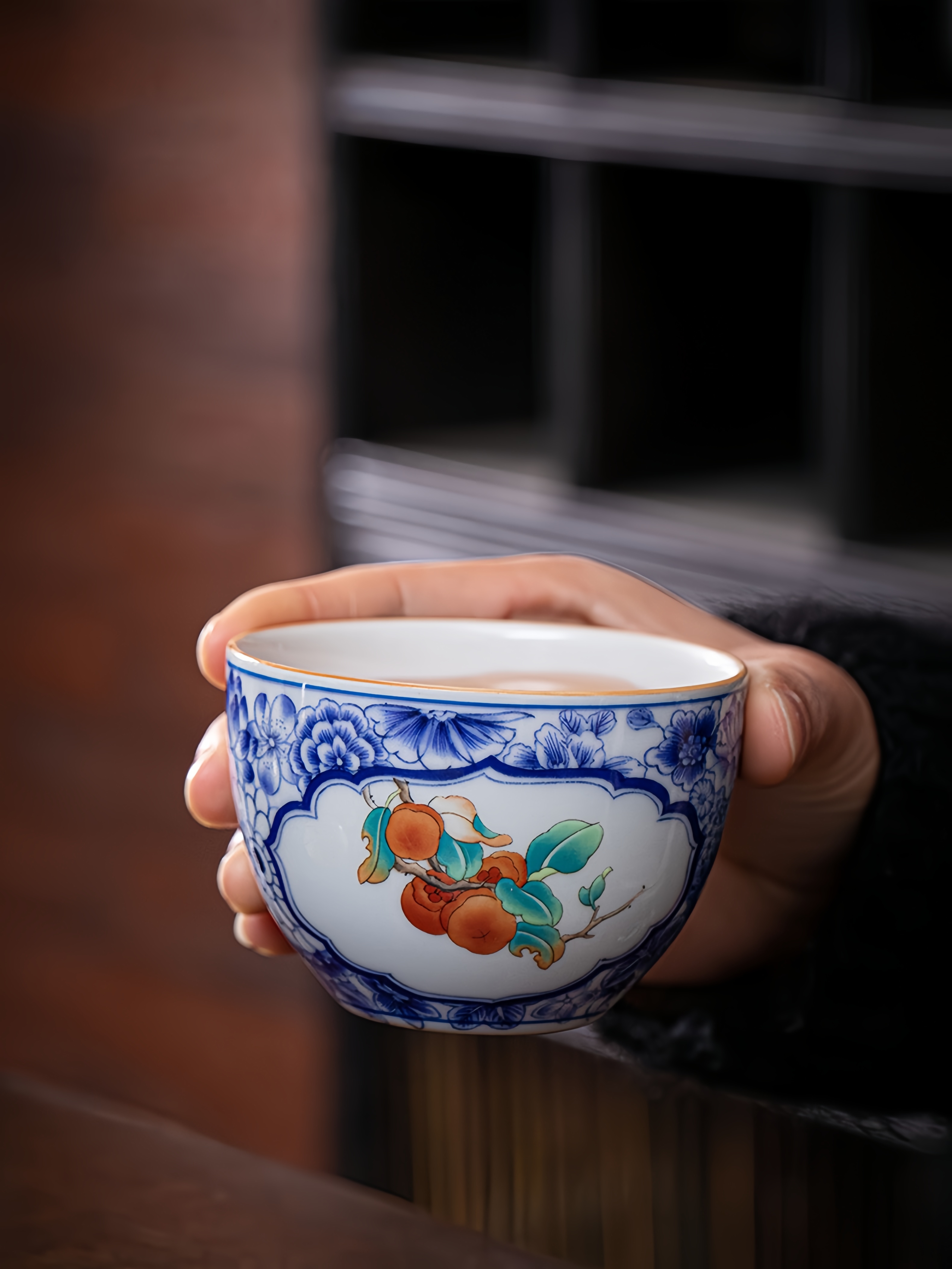 Porcelain Travel Tea Set 120ml