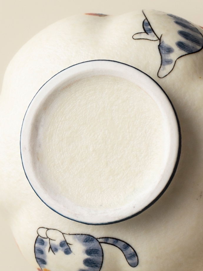 White Cat Tea Cups 5 Styles Optional