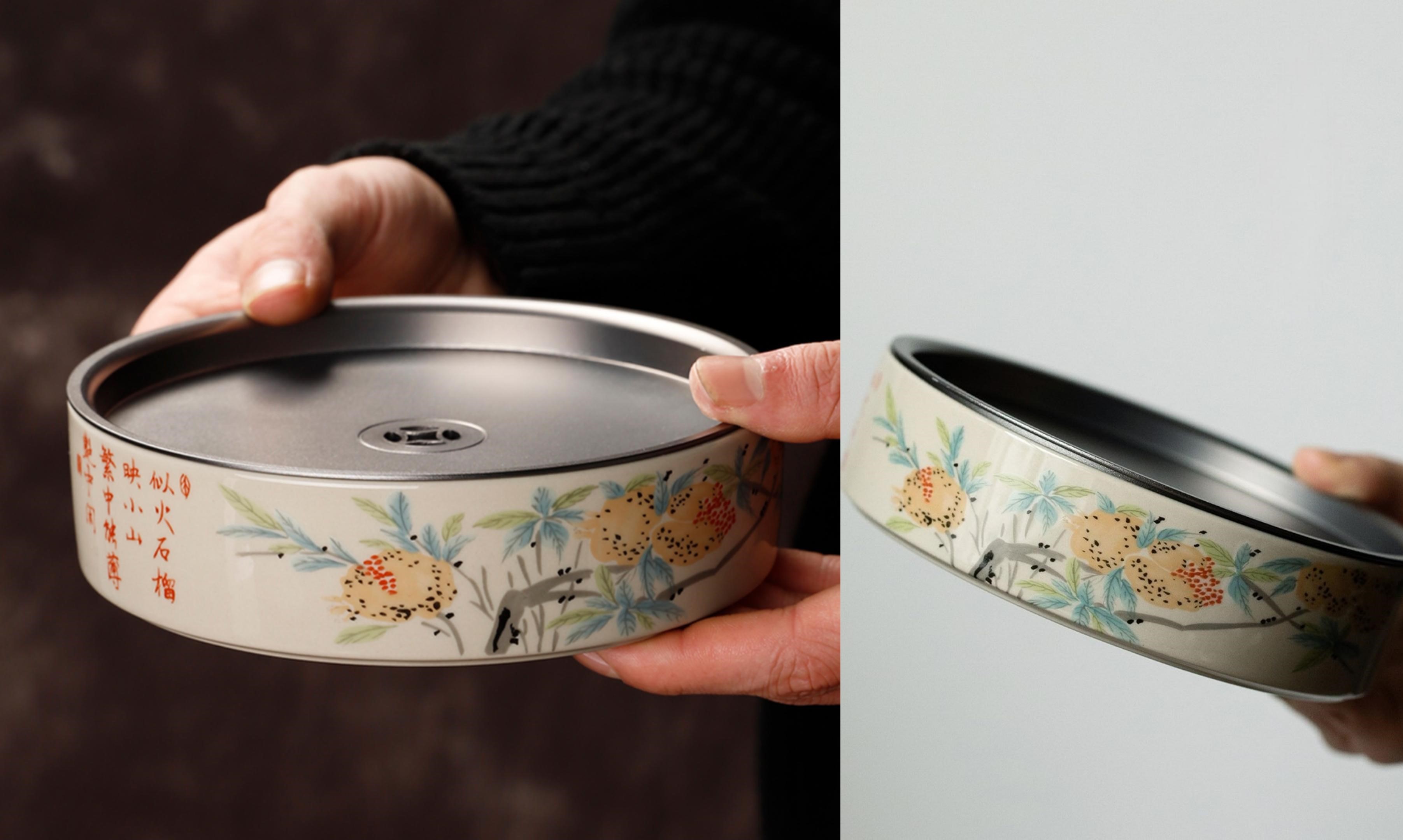 Ceramic Tea Trays, Kung Fu Tea Pot Holder Accessories, 6 Patterns Available