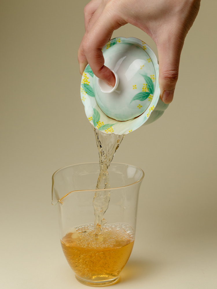 Osmanthus Porcelain Gaiwan 100ml