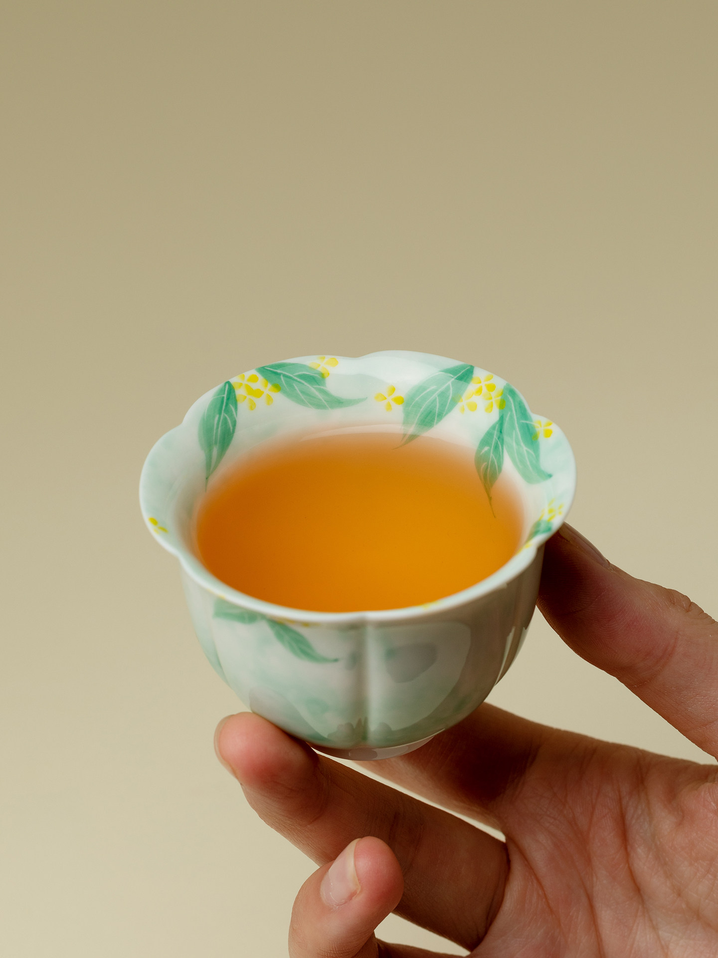 Osmanthus Porcelain Tea Cup 60ml