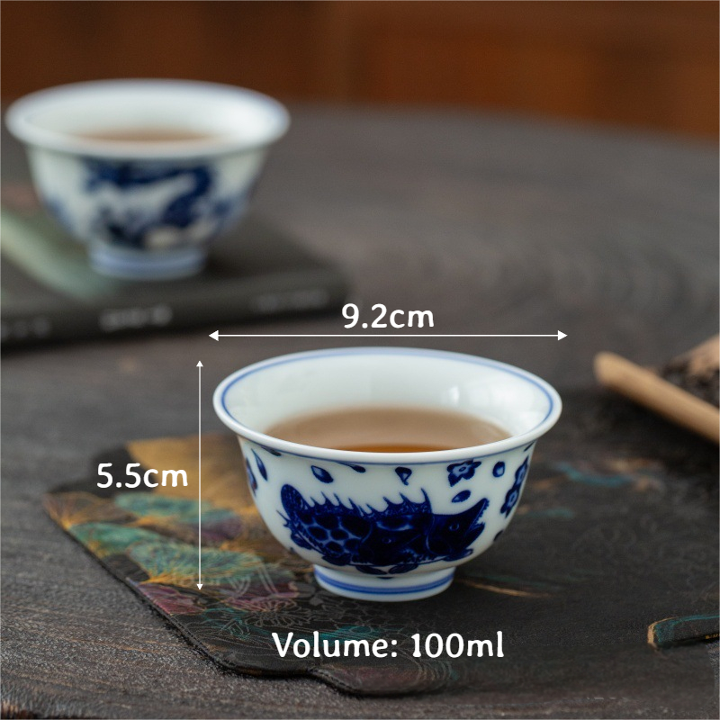 Collection of Classic Pattern Tea Cup 100ml