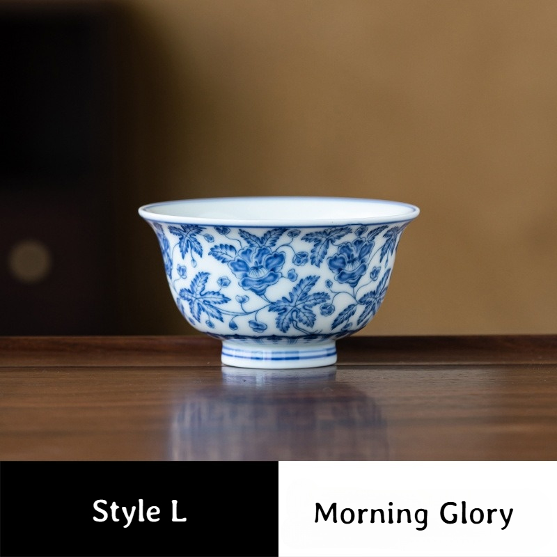 Collection of Classic Pattern Tea Cups