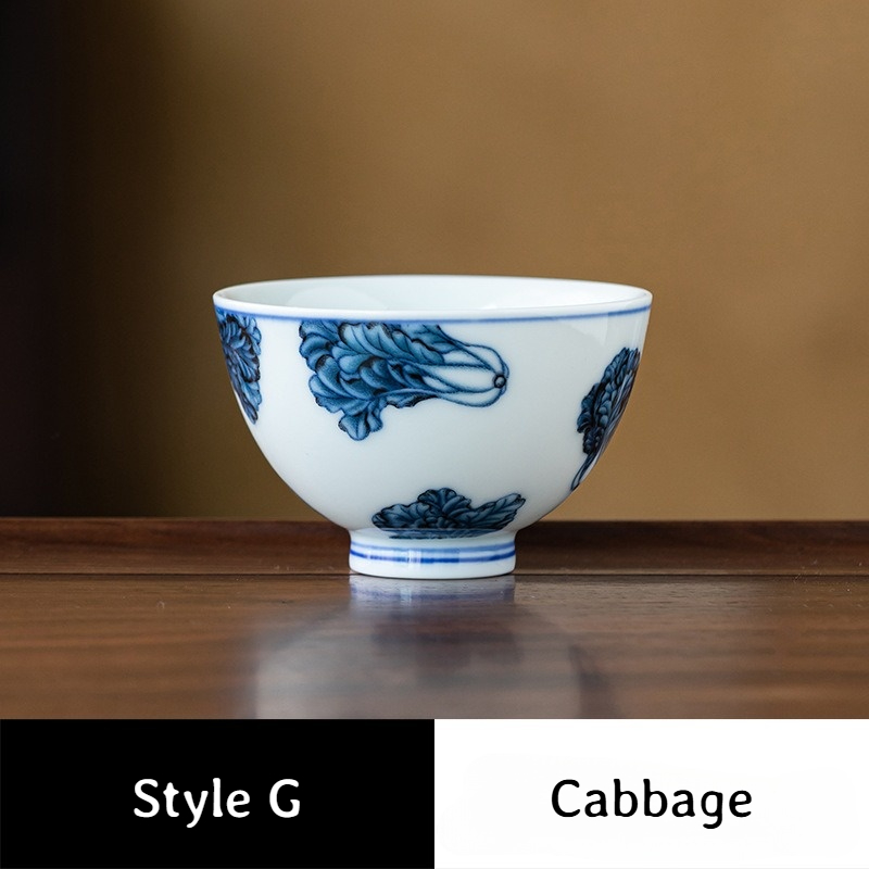 Collection of Classic Pattern Tea Cups 100ml