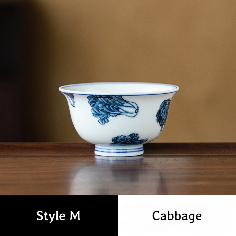 Collection of Classic Pattern Tea Cups