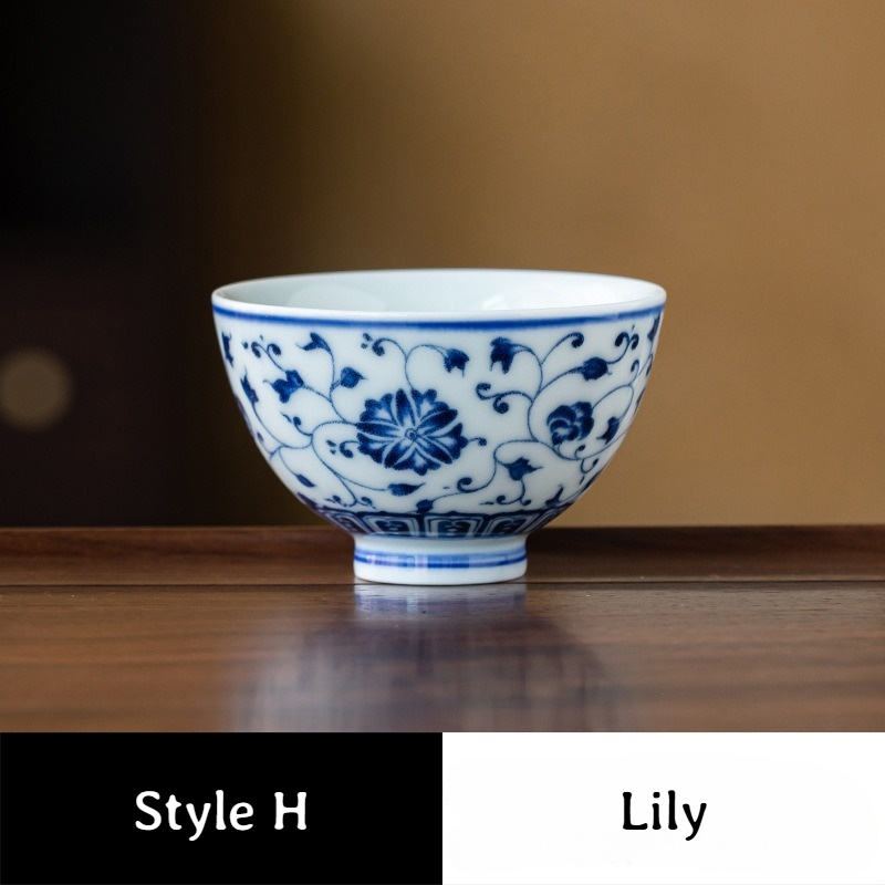 Collection of Classic Pattern Tea Cups 100ml