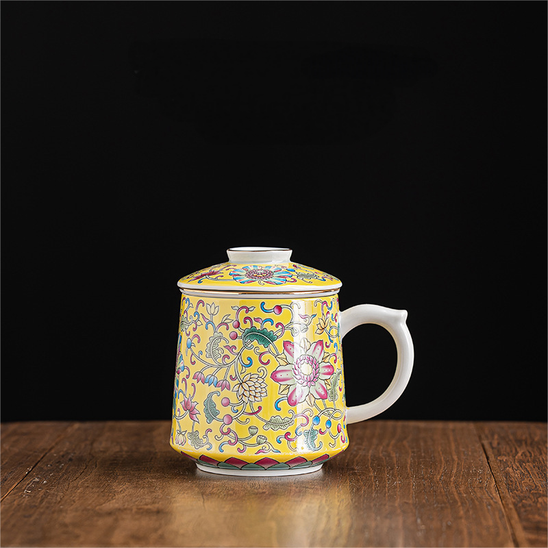 Collection of Tea Mugs with Infuser 450ml