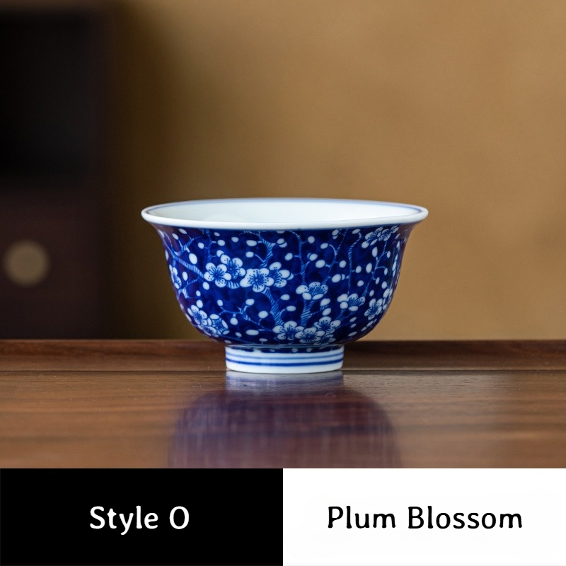 Collection of Classic Pattern Tea Cups