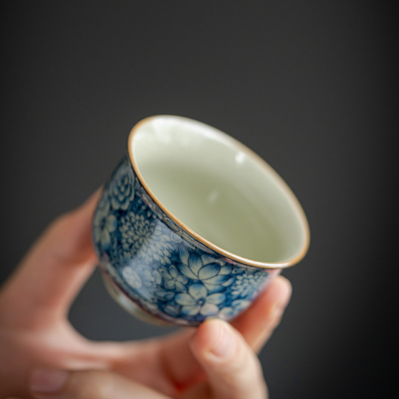 Myriad of Flowers Tea Cup, 4 Styles Optional