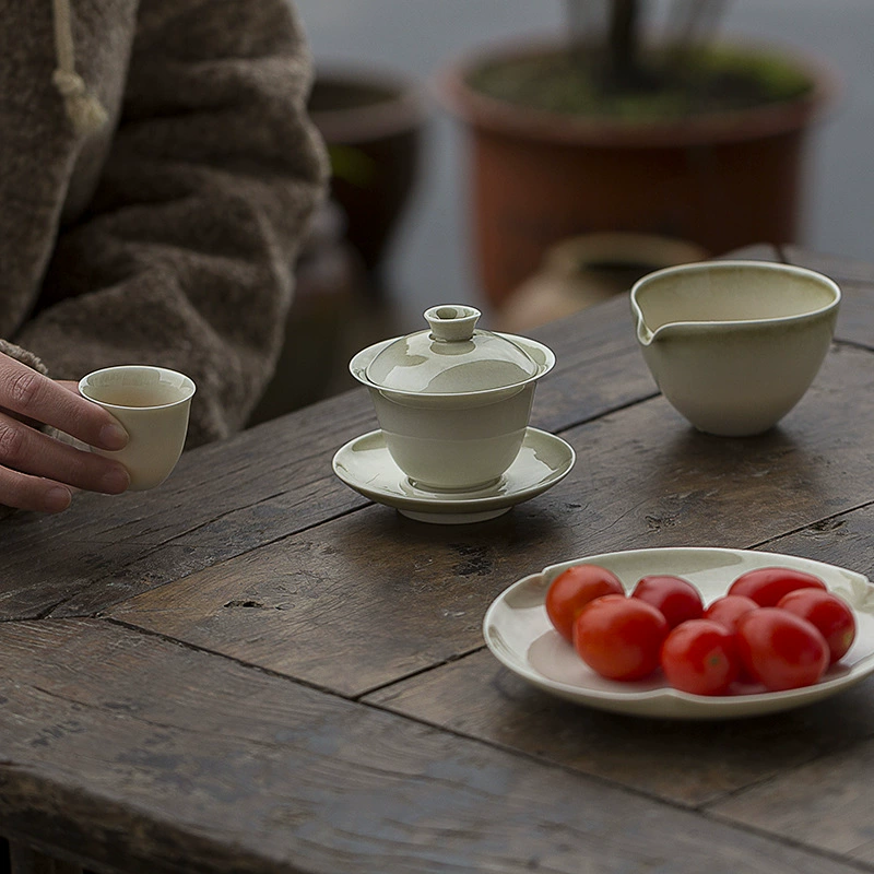 Ash Glaze Saucer