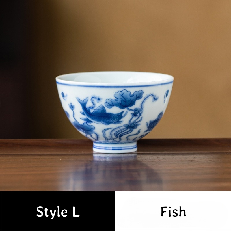 Collection of Classic Pattern Tea Cups 100ml