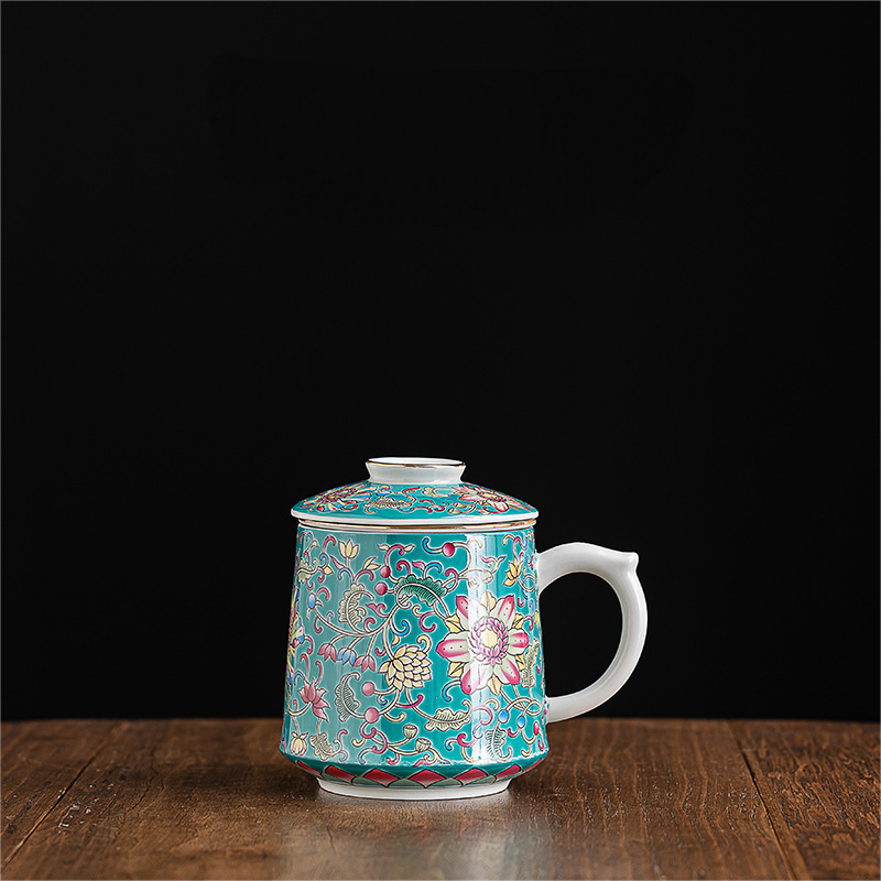 Collection of Tea Mugs with Infuser 450ml