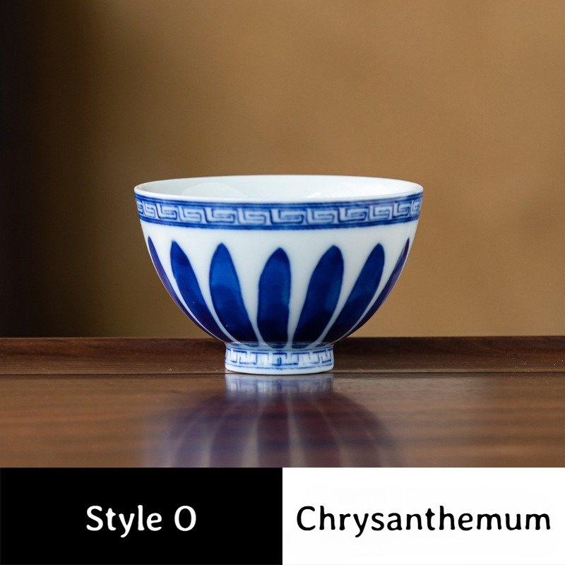 Collection of Classic Pattern Tea Cups 100ml