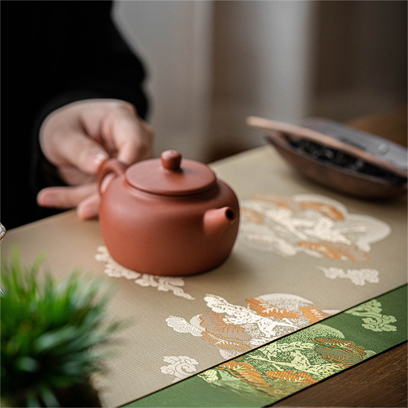 Pine and Cloud Tea Mat, 6 Colors Optional