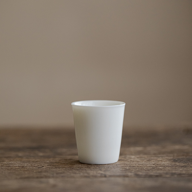 White Porcelain Tea Cup, 6 Styles Optional